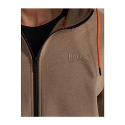 Sudadera con capucha Dakar DKR ZIP H24 beige