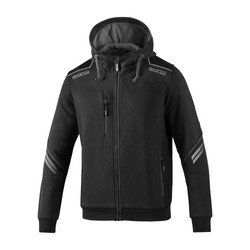 Sudadera con capucha Sparco TECH negro