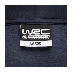 Sudadera con capucha Zipper Classic WRC 2024 azul marino