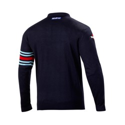 Sudadera de hombre Sparco Martini Crew Neck azul marino