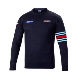 Sudadera de hombre Sparco Martini Crew Neck azul marino