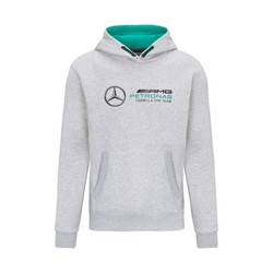 Sudadera de hombre con capucha Logo Grey Mercedes AMG F1 