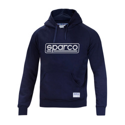 Sudadera de hombre con capucha Sparco FRAME azul oscuro