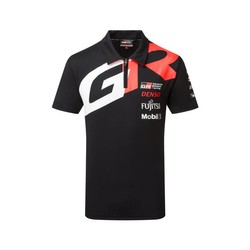 Toyota Gazoo Racing Polo de hombre WEC Team negro