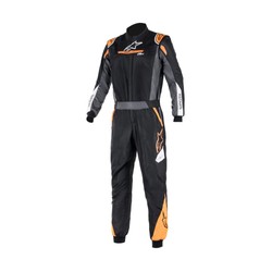 Traje de carreras Alpinestars ATOM GRAPHIC Negro (FIA)