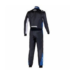 Traje de carreras Alpinestars ATOM Graphic negro-azul (FIA)