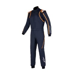 Traje de carreras Alpinestars GP RACE V2 Negro-naranja (FIA)