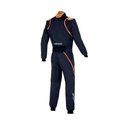 Traje de carreras Alpinestars GP RACE V2 Negro-naranja (FIA)