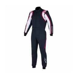 Traje de carreras Alpinestars GP RACE V2 Negro-rojo (FIA)