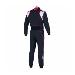 Traje de carreras Alpinestars GP RACE V2 Negro-rojo (FIA)