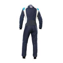 Traje de carreras OMP ONE EVO X azul oscuro (homologación FIA)