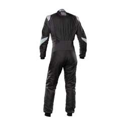 Traje de carreras OMP ONE EVO X negro (homologación FIA)