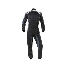 Traje de carreras OMP TECNICA HYBRID negro (FIA)