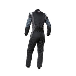 Traje de carreras OMP TECNICA HYBRID negro (FIA)