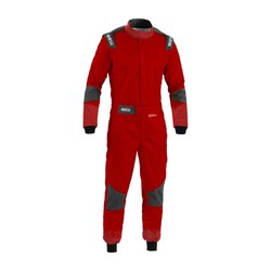 Traje de carreras Sparco FUTURA rojo (FIA)