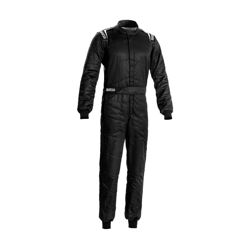 Traje de carreras Sparco SPRINT MY22 negro (homologación FIA)