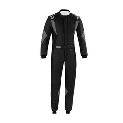 Traje de carreras Sparco SUPERLEGGERA negro-gris (FIA)