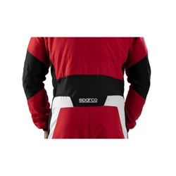 Traje de carreras Sparco SUPERLEGGERA rojo-negro (FIA)