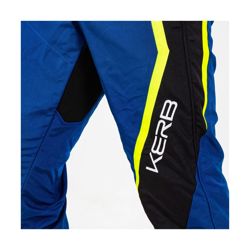 Traje de carreras de niños Sparco KERB MY20 azul-verde (CIK-FIA)