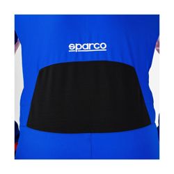 Traje de carreras de niños Sparco THUNDER MY20 negro-azul (CIK-FIA)