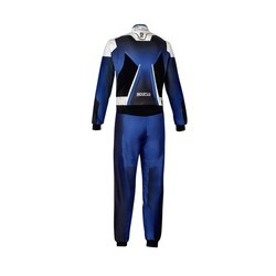 Traje de karting para niños Sparco Prime K 8877-2022 azul-blanco (FIA)