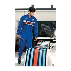 Traje de mecánico Sparco MS-4 Martini Racing azul