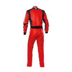 Traje kart OMP KS-2 ART rojo (homologación CIK-FIA)