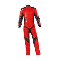 Traje kart OMP KS-2 ART rojo (homologación CIK-FIA)