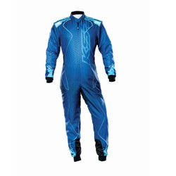 Traje kart para niños OMP KS-3 ART azul (CIK-FIA)