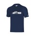 Camiseta de hombre Car M-Sport Sparco azul oscuro