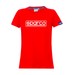 Camiseta de mujer Sparco FRAME rojo