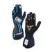 Guantes de carreras OMP ONE EVO X MY24 azul marino (FIA)