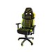 Silla de despacho OMP Racing GS-X negro-amarillo