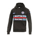 Sudadera Hombre Capucha Sparco Martini negra