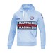 Sudadera Sparco Martini Racing azul celeste