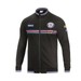 Sudadera con cremallera Sparco Martini negro