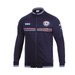 Sudadera de hombre con cremallera Sparco Martini azul marino 