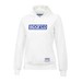 Sudadera de mujer con capucha Sparco ORIGINAL blanco